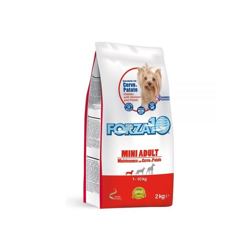 FORZA10 Chien Adult Mini Cerf et Pommes de Terre 2 kg FORZA10 Chien Adult Mini Cerf et Pommes de Terre 2 kg