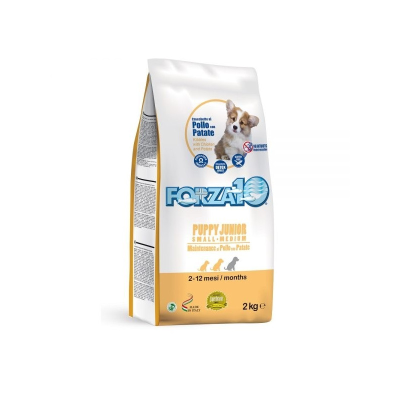 FORZA10 Chien Puppy Junior Poulet et Pommes de Terre 2 kg FORZA10 Chien Puppy Junior Poulet et Pommes de Terre 2 kg