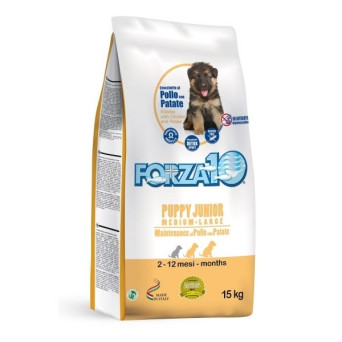 FORZA10 Dog Puppy Junior Medium / Large Huhn und Kartoffeln 12,5 kg
