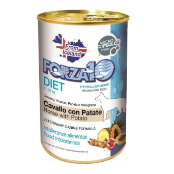 Forza10 Dog Patè Diet Horse with Potatoes 400 g