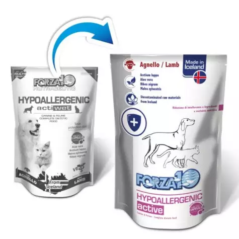 Forza10 Hypoallergenic Actiwet Agnello (12 bustine da 100 gr.) - 