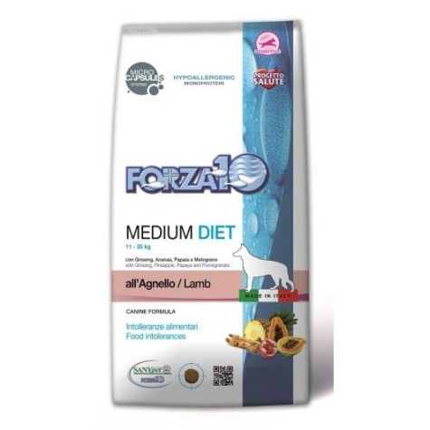 FORZA10 Medium Diet Agnello 12 kg. - 