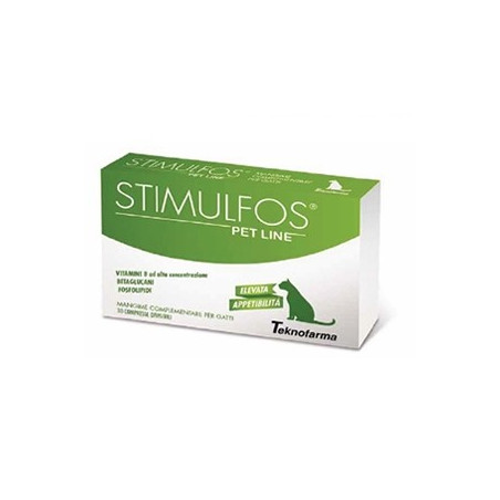 Teknofarma-Stimulfos Pet Line Gatto 30 Cpr - 