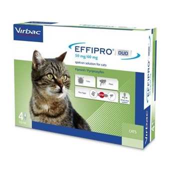 Virbac-Effipro Duo Cat (4 pipettes)