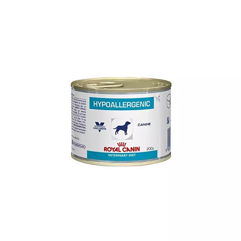 royal canin hypoallergenic wet dog 6 cans of 200 gr