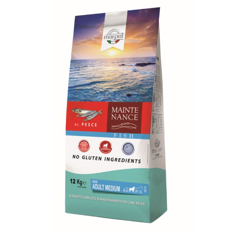 Marpet - Chien maintien Dog Dry al Poisson Medium Adult 3 kg Marpet - Chien maintien Dog Dry al Poisson Medium Adult 3 kg
