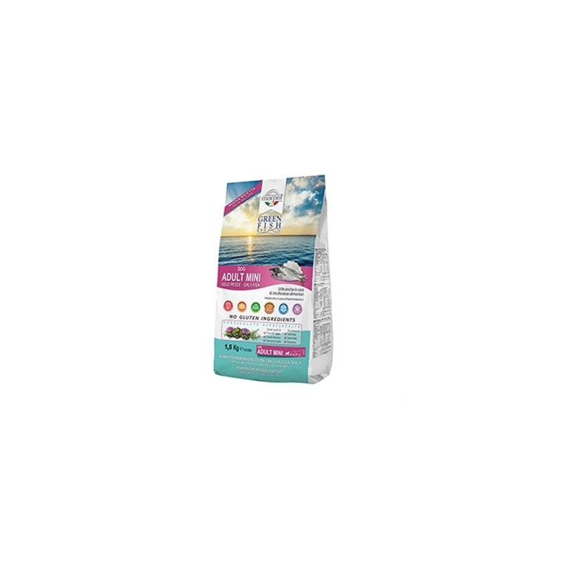 Marpet - Chien Green Fish Adult Mini 1,5 kg Marpet - Chien Green Fish Adult Mini 1,5 kg
