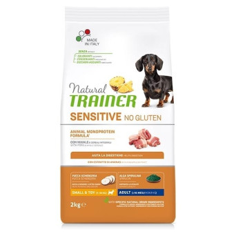 Trainer Natural Sensitive Adult Small Maiale 2 kg -
