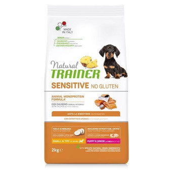 Trainer Natural Sensitive Puppy & Junior Small Salmone 2 kg - 