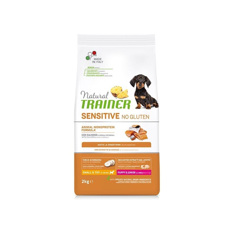 Trainer Natural Sensitive Puppy et Junior Small Saumon 2 kg Trainer Natural Sensitive Puppy et Junior Small Saumon 2 kg
