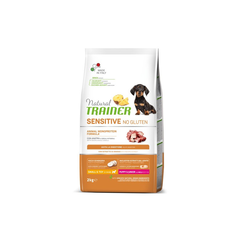 Trainer Natural Sensitive Puppy & Junior Small Anatra 2 kg