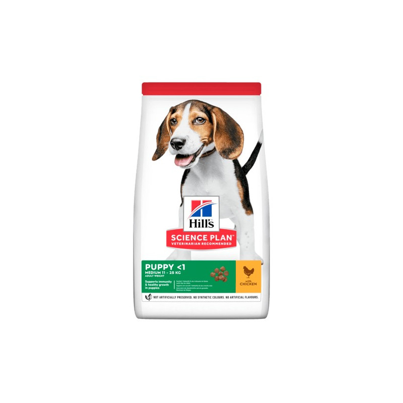 Hill's puppy medium Chien poulet 12 kg Hill's puppy medium Chien poulet 12 kg