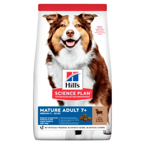 Hill's reifer Erwachsener 7 + Lammreis Hund 12 kg