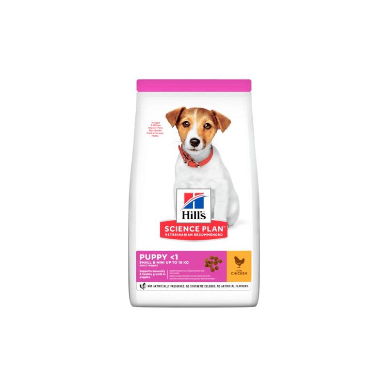 HILL'S Science Plan Small et Mini Puppy avec poulet 1,5 kg HILL'S Science Plan Small et Mini Puppy avec poulet 1,5 kg