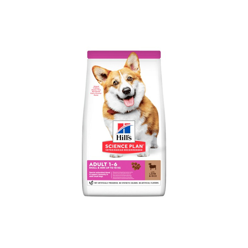 HILL'S Chien adult small mini lamb 1,5 kg