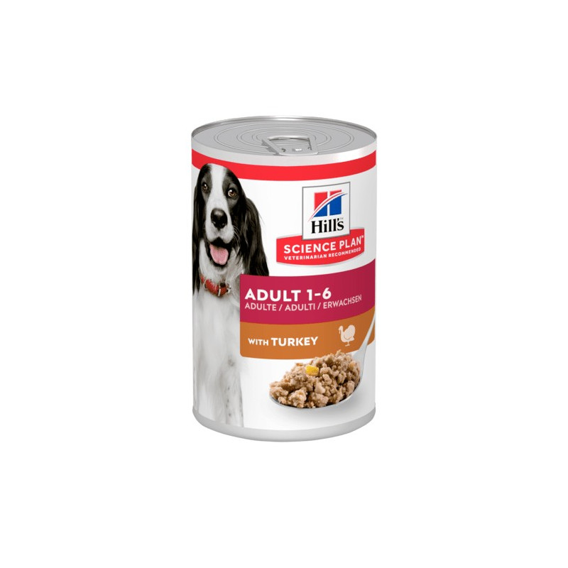 HILL'S Science Plan Adult avec dinde 370 g HILL'S Science Plan Adult avec dinde 370 g
