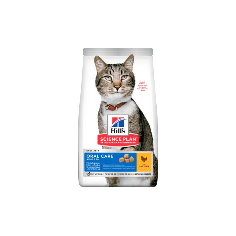 HILL'S Science Plan Adult Oral Care with Chicken 1,5 kg.