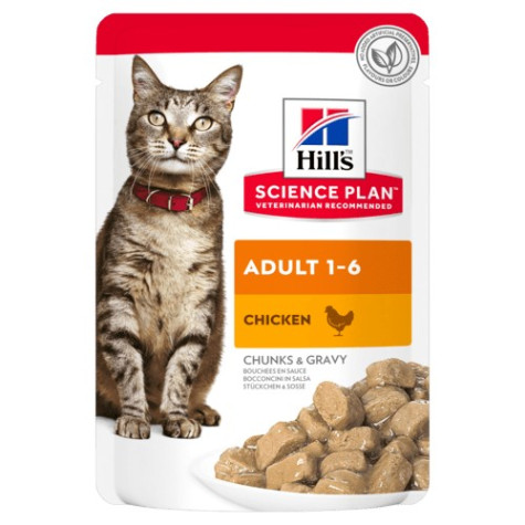 Hill's Cat Adult Tender Chunks in Hühnersauce 85 gr.