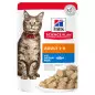 Hill's Gatto Zarte Häppchen in Fischsauce für Erwachsene 85 gr.