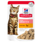 Hill's Cat Adult Tender Chunks in Light Sauce with Chicken 12x85 gr.