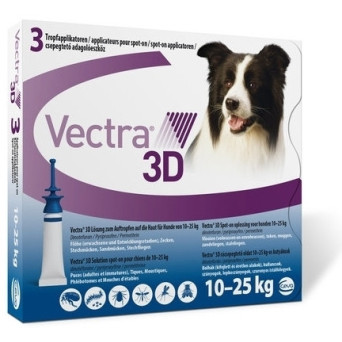 Ceva - Vectra 3D blue for dogs 10-25 kg