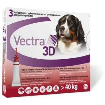 Ceva Vectra 3D rot für Hunde über 40 kg
