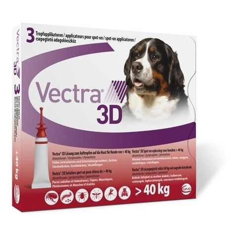 Ceva Vectra 3D rosso per cani oltre 40 kg - 
