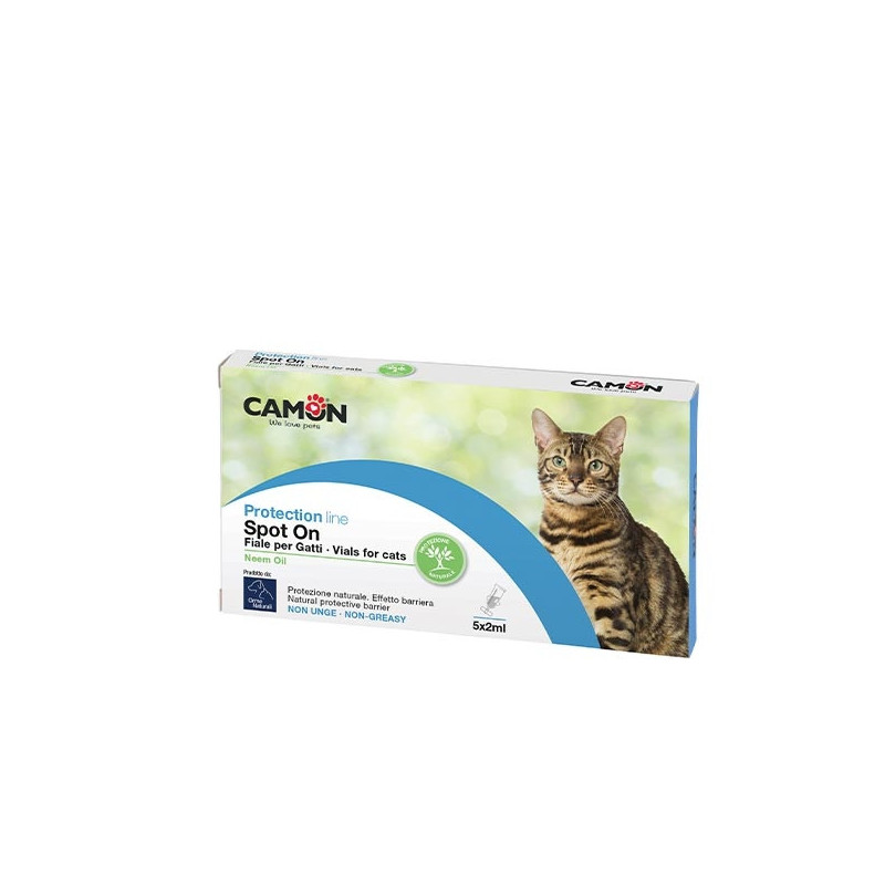 Camon -Vet Spot-on Ampullen für Katzen mit Neemöl