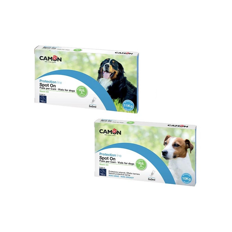 CAMON Vet Spot-on-Fläschchen für Hunde bis 10 kg.