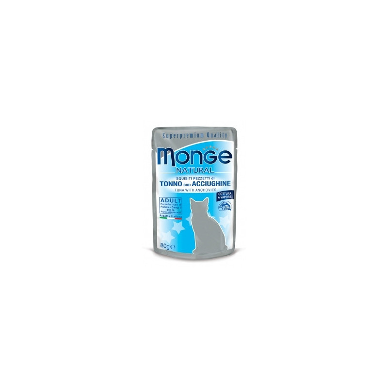 Monge Chat Natural Thon Acciughine 80 g Monge Chat Natural Thon Acciughine 80 g