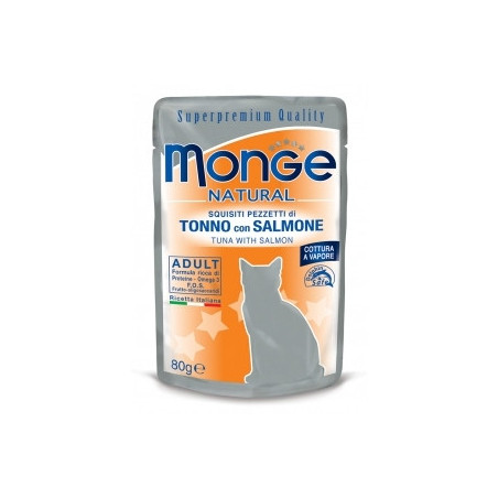 Monge Natural Superpremium Tonno con Salmone 80 gr. - 