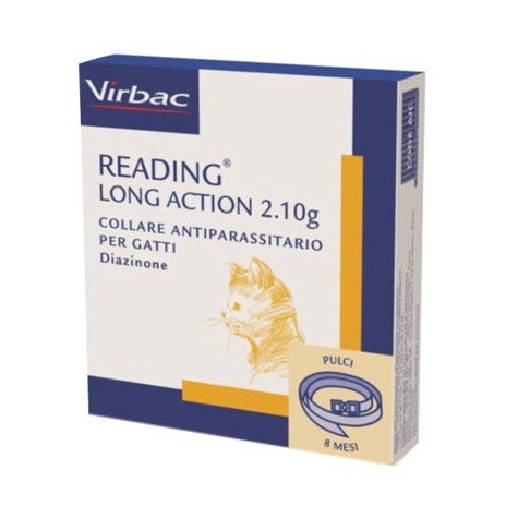 Virbac - Collare Reading Long Action per Gatti - 