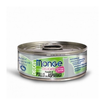 Monge Natural Superpremium Pezzetti Pollo Asparagi 80 gr - 