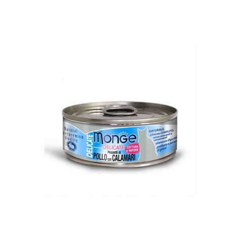 Monge Natural Superpremium Bouchées Poulet-Calamari 80 g