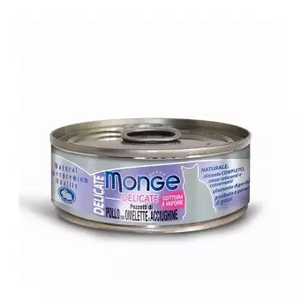 Monge Natural Superpremium Pezzetti Pollo-Omelette-Acciughine 80 gr - 