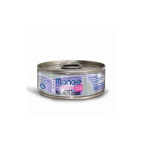 Monge Natural Superpremium Bouchées Poulet-Omelette-Acciughine 80 g