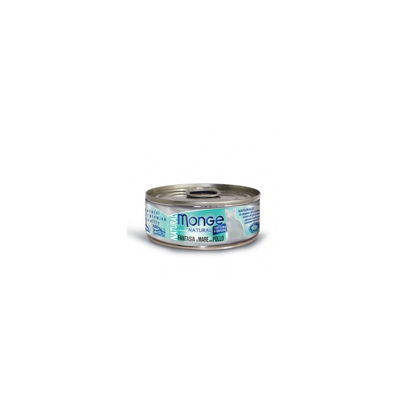 Monge Chat Natural Superpremium Fantasia de Mare et Poulet 80 g