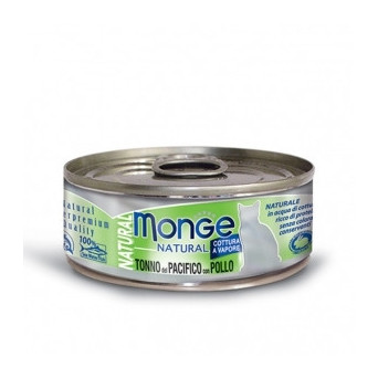 Monge Natural Superpremium Tonno del Pacifico e Pollo 80 gr - 