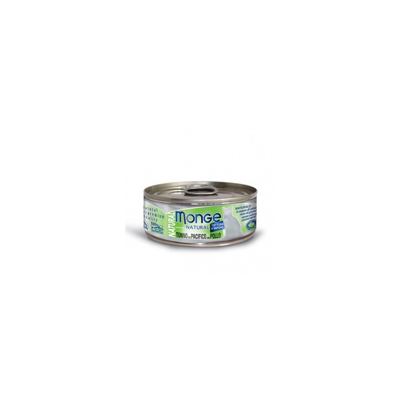 Monge Natural Superpremium Thon du Pacifico et Poulet 80 g Monge Natural Superpremium Thon du Pacifico et Poulet 80 g