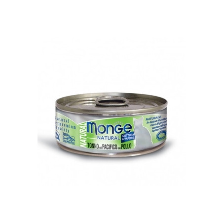 Monge Natural Superpremium Tonno del Pacifico e Pollo 80 gr - 