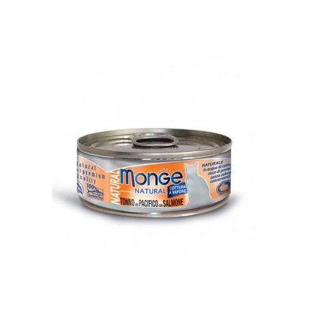 Monge Natural Superpremium Tonno del Pacifico-Salmone 80 gr - 