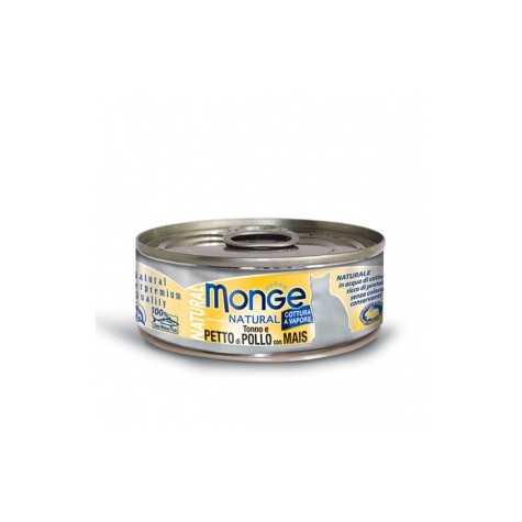 Monge Natural Superpremium Tonno-Petto di Pollo-Mais 80 gr - 