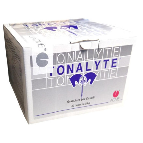 ACME Tonalyte granulato per cavalli - integratore di vitamine, minerali ed oligoelementi 40 buste da 25 gr. -