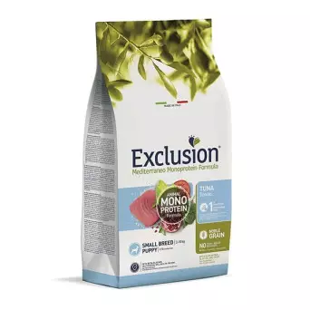 EXCLUSION Mediterranean Monoproteic Adult small tuna 2 Kg.