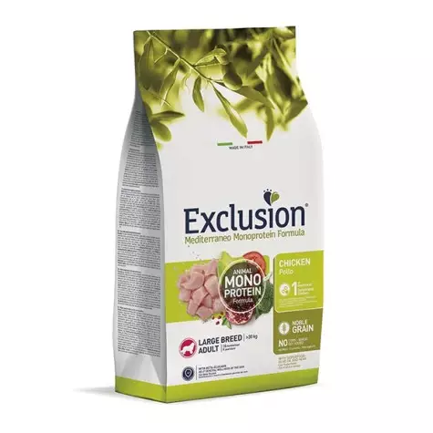 EXCLUSION Mediterranean Monoproteic Adult large Chicken 12 Kg