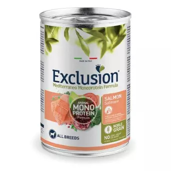 EXCLUSION Mediterranean Monoproteic adult with Salmon 400 g
