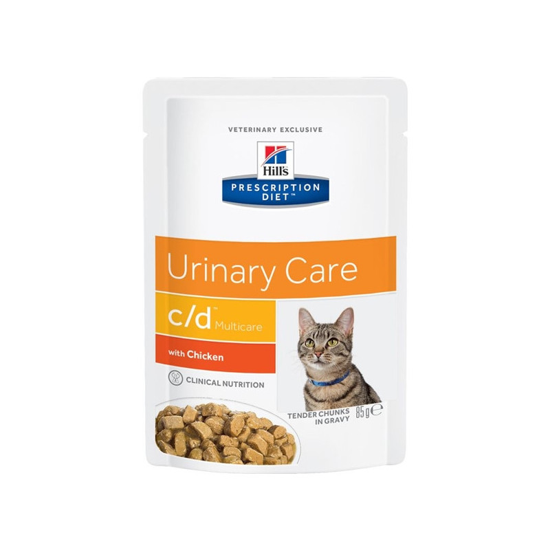 Hill's Cat c / d urinary with chicken 85 gr.