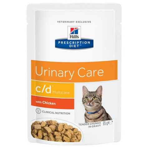 Hill's Gatto c/d urinary con pollo busta da 85 gr. -
