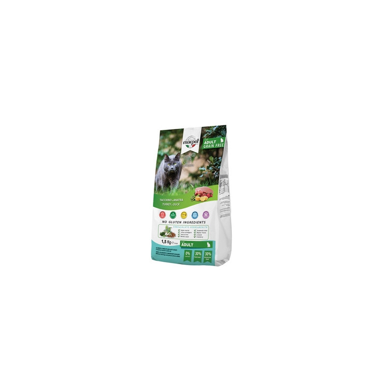 MARPET Equilibria Grain Free Adult Dinde et Canard 1,5 kg MARPET Equilibria Grain Free Adult Dinde et Canard 1,5 kg