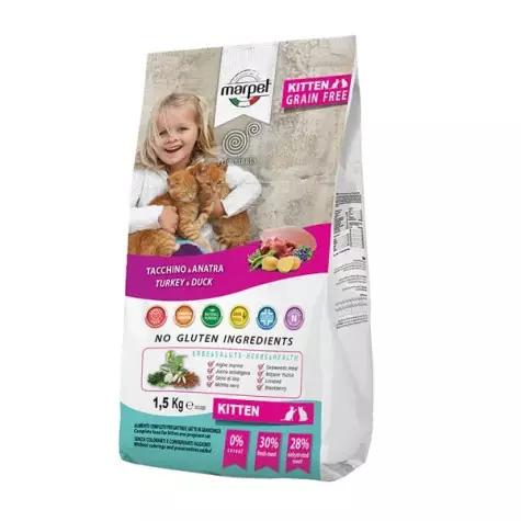 MARPET Equilibria Kitten Getreidefrei 1,5 Kg.